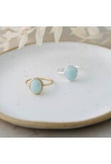 GLEE IDA RING - AMAZONITE