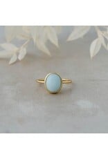 GLEE IDA RING - AMAZONITE