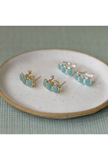 GLEE ESSENCE HOOPS - AMAZONITE