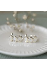 GLEE ESSENCE HOOPS - MOTHER OF PEARL
