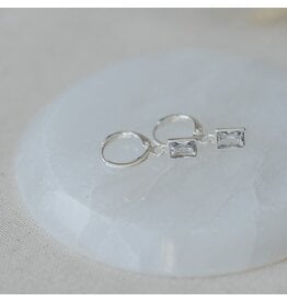 GLEE SHINE HOOPS - CLEAR