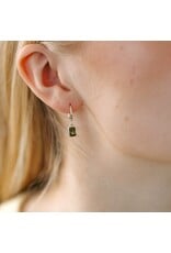GLEE SHINE HOOPS - MOSS GREEN