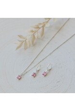 GLEE SHINE HOOPS - PINK
