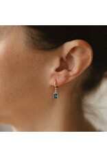 GLEE SHINE HOOPS - SKY BLUE