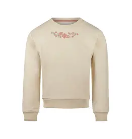 KOKO NOKO SWEATER - OFF WHITE W/ FLORAL
