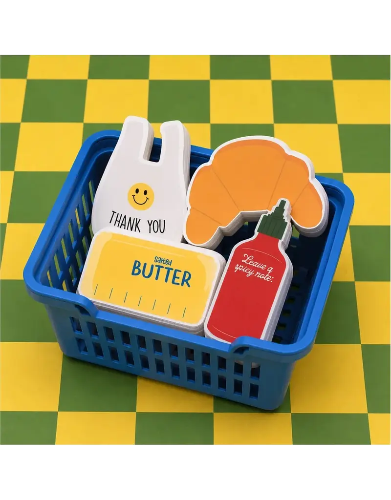 NPW GROUP STICKY NOTES - GROCERY VARIETY