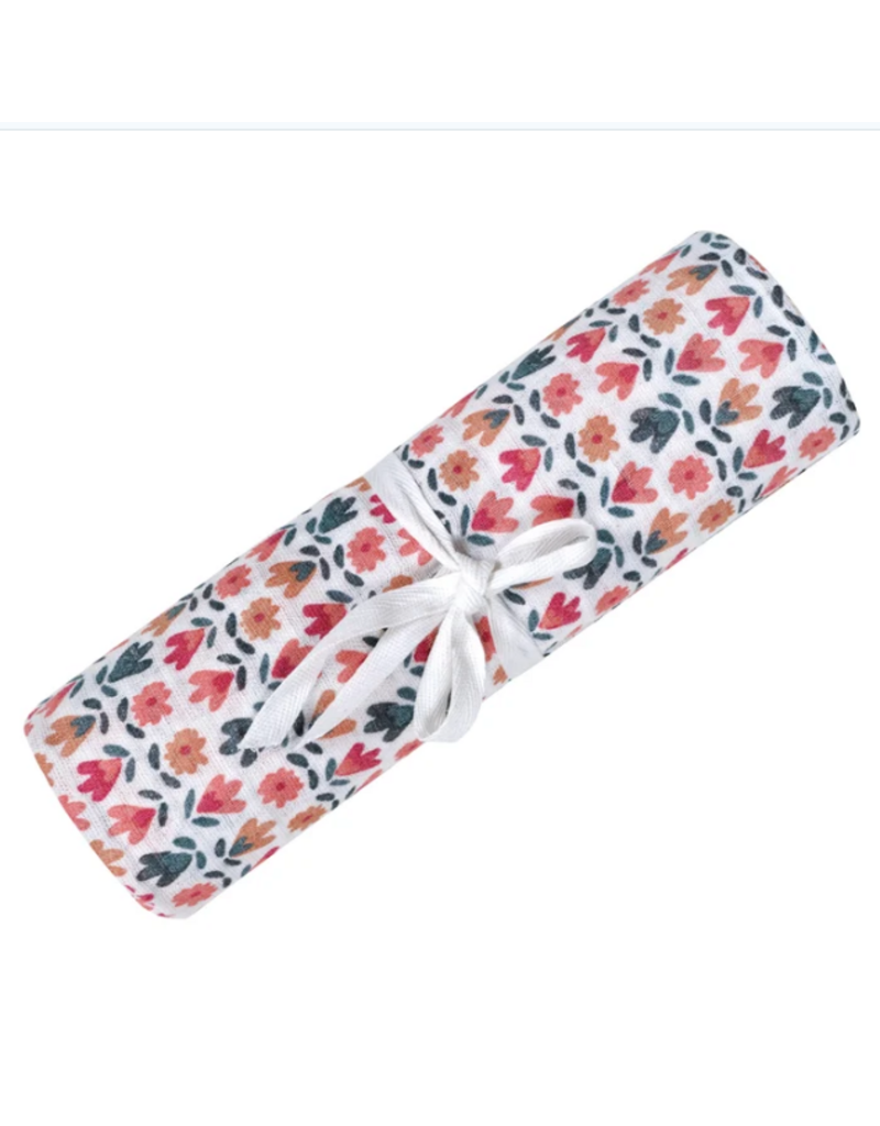 PERLIM PINPIN COTTON 48 X 48 MUSLIN BLANKET