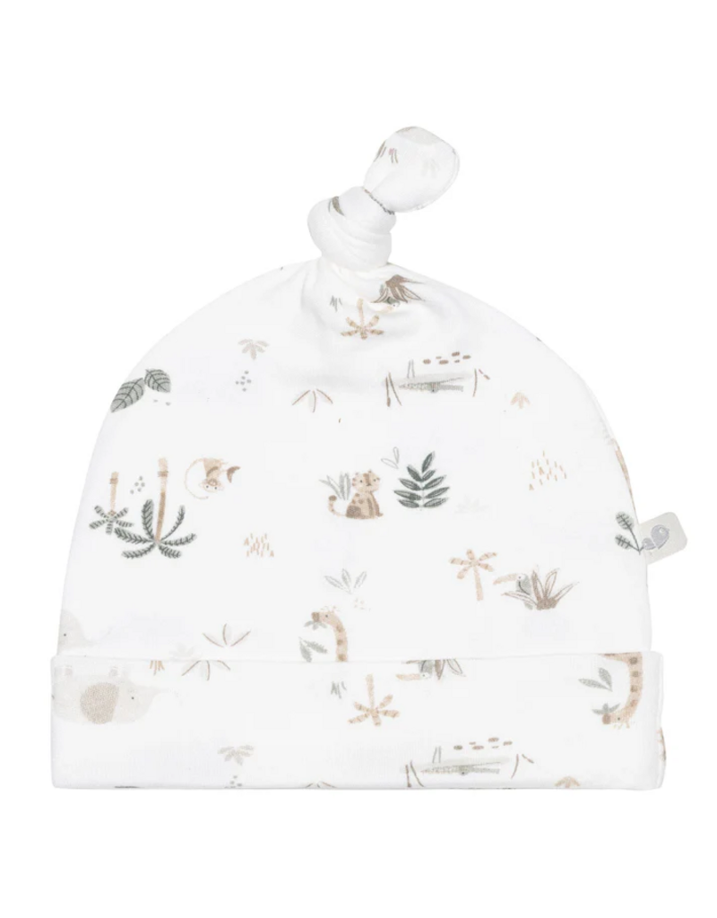 PERLIM PINPIN BAMBOO KNOTTED INFANT HATS - SOLID