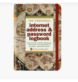 PASSWORD & INTERNET LOGBOOKS - 4" X 5"