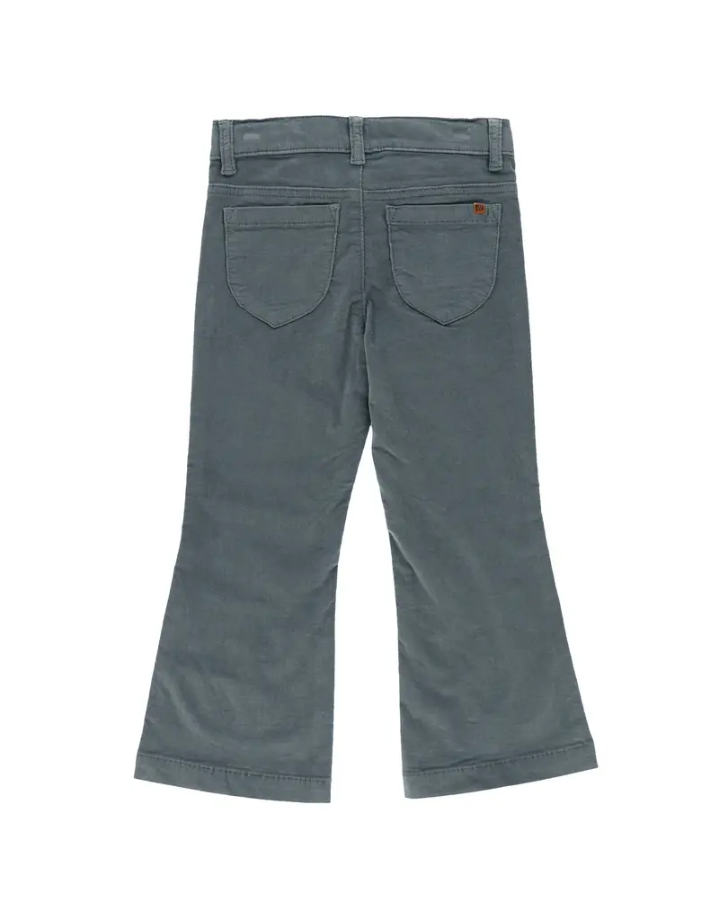 NANO FLARED TROUSERS - PALE BLUE