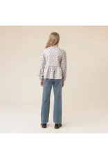NANO FLARED TROUSERS - PALE BLUE
