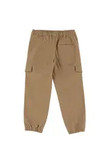 NANO JOGGERS W/ ELASTIC WAIST - BEIGE