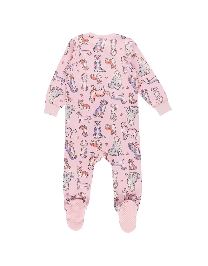 NANO ONE PIECE PAJAMAS - LILAC DOGS
