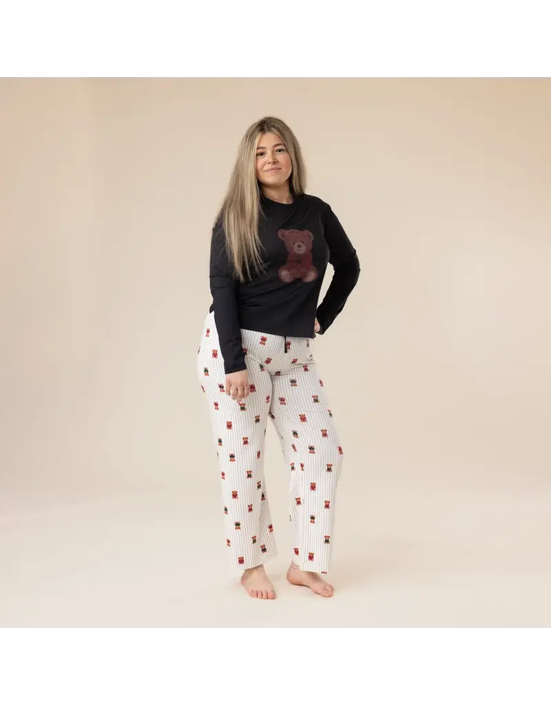 NANO BEAR HOLIDAY PAJAMAS - LONG SLEEVE