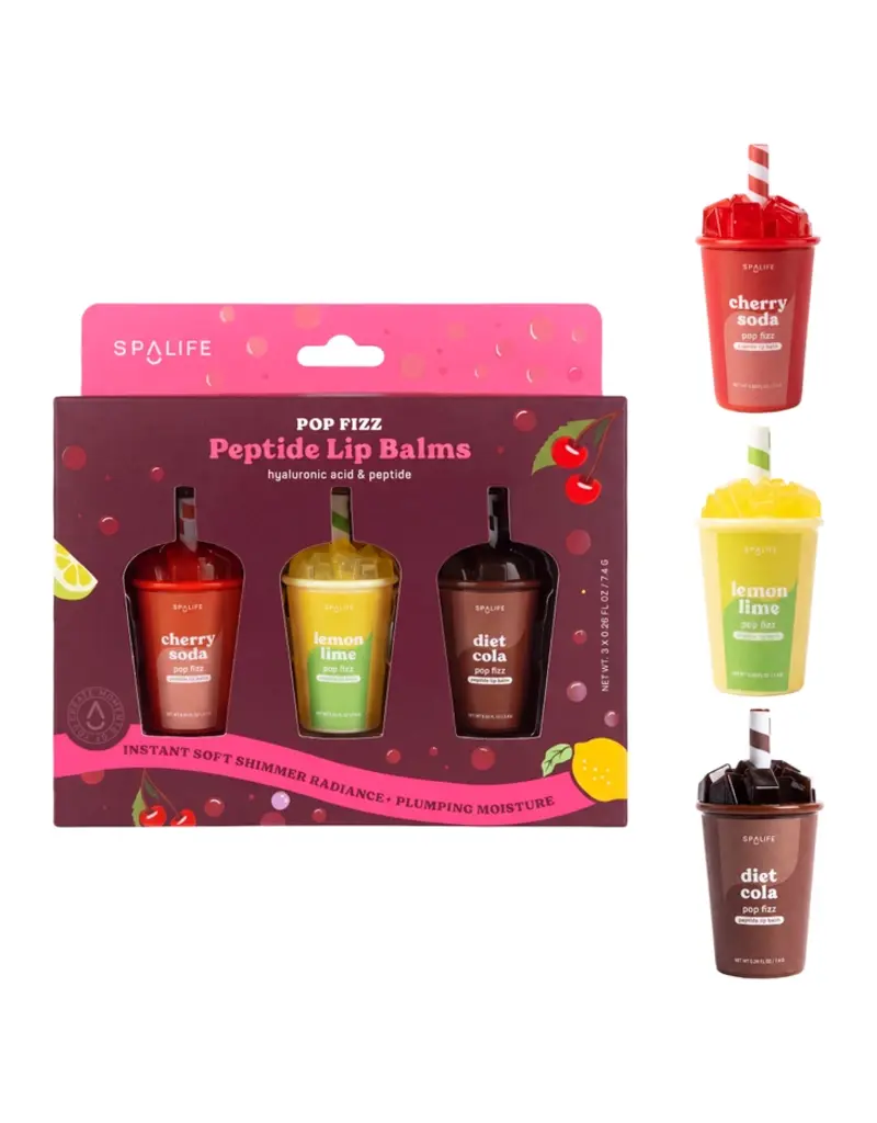 MY SPA LIFE POP FIZZ LIP BALM TRIO
