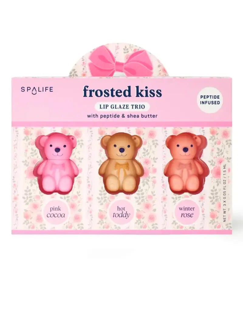 MY SPA LIFE FROSTED KISS LIP GLAZE TRIO