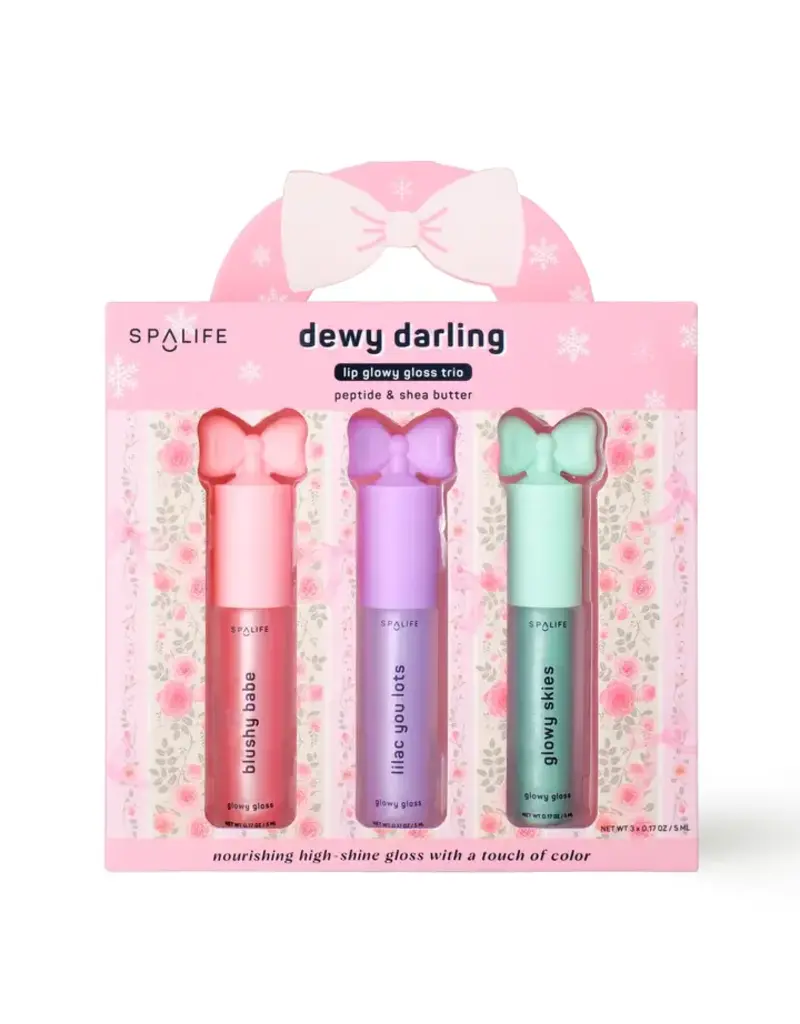 MY SPA LIFE DEWING DARLING LIP GLOSS TRIO