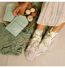 MY SPA LIFE FOOT MASK - PALO SANTO & PEPPERMINT