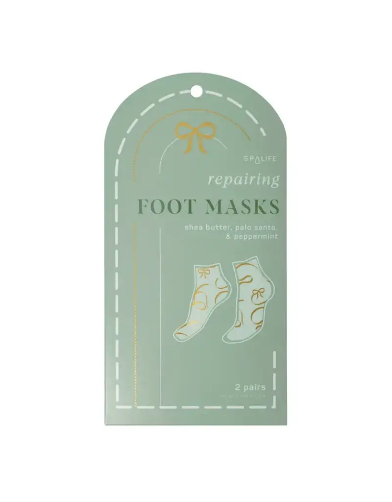MY SPA LIFE FOOT MASK - PALO SANTO & PEPPERMINT