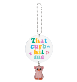 CAR CHARM - THAT CURB HIT ME