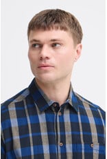 BLEND CAI PLAID BUTTON UP SHIRT - SALUTE