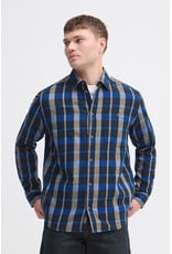 BLEND CAI PLAID BUTTON UP SHIRT - SALUTE