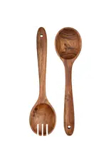 DANICA ACACIA WOOD SALAD SERVER SET