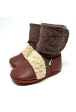 LITTLE EARTH FELTED WOOL BOOTIES
