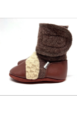LITTLE EARTH FELTED WOOL BOOTIES