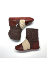 LITTLE EARTH FELTED WOOL BOOTIES