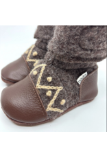 CHOCO FELTED WOOL BOOTIES
