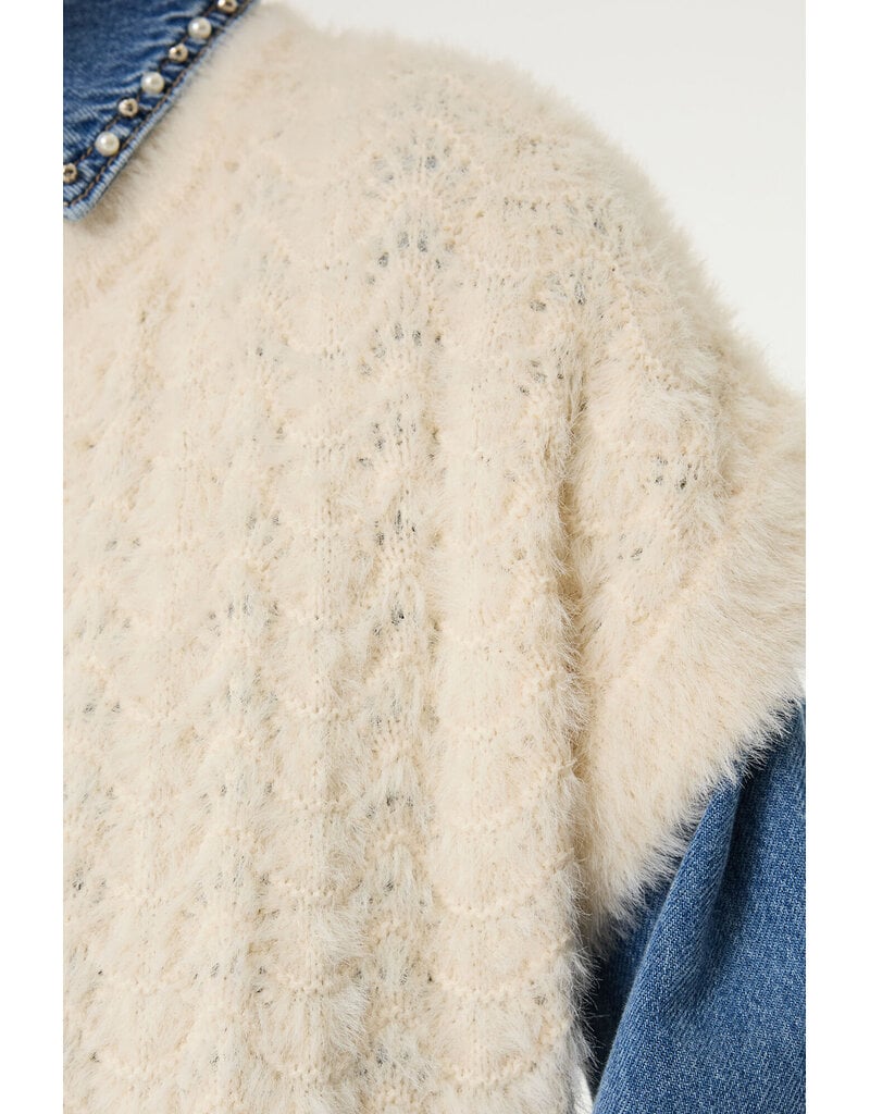 CREAM CARDIGAN