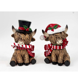 HOLIDAY HIGHLAND COWS