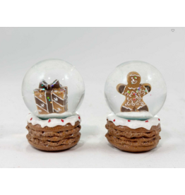 GINGERBREAD COOKIE SNOWGLOBE