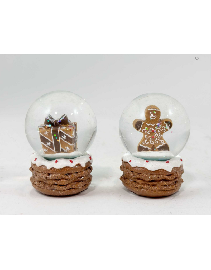 GINGERBREAD COOKIE SNOWGLOBE