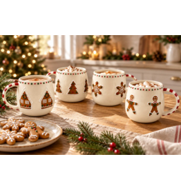 GINGERBREAD MUGS