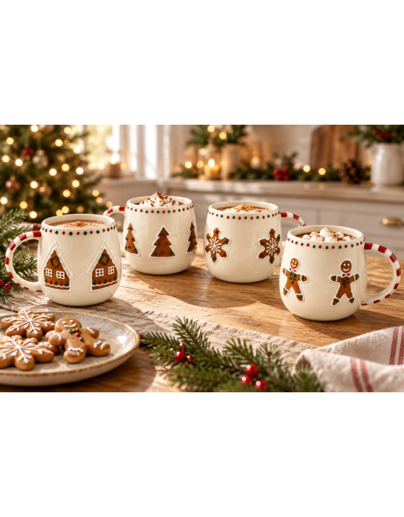 GINGERBREAD MUGS