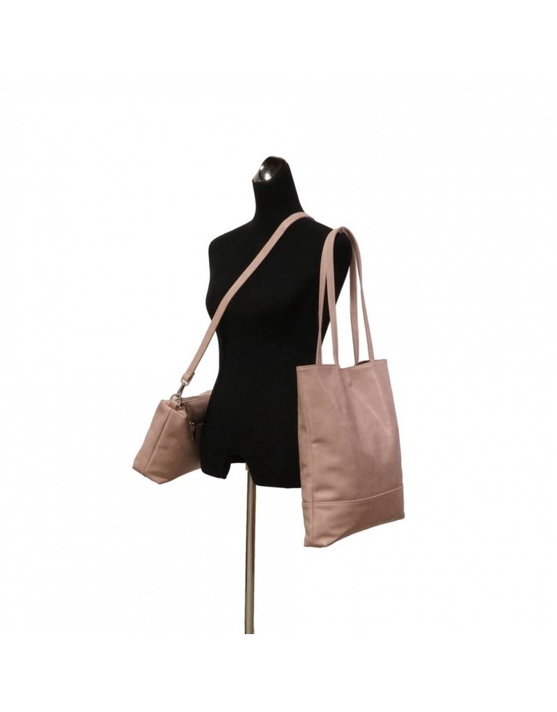 AMIA 2-IN-1 REVERSIBLE TOTE