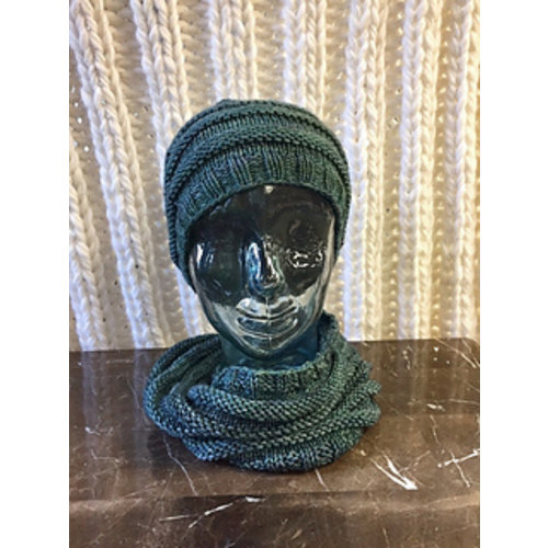 Designs of Wisdom Knit Purl Hat and Cowl Set Kit Designs of Wisdom Knit Purl Hat and Cowl Set Kit