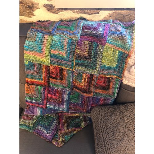 Mitered Square Blanket Kit Mitered Square Blanket Kit