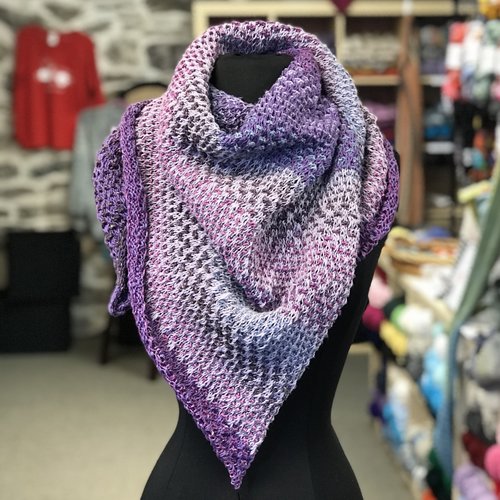 Purls of Wisdom Nightshift Shawl Kit - Summerlight Purls of Wisdom Nightshift Shawl Kit - Summerlight