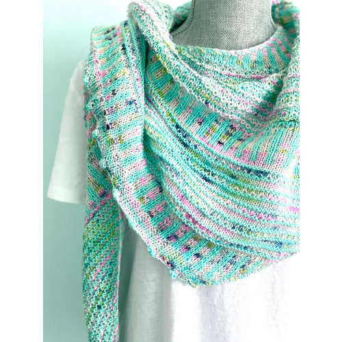 Purls of Wisdom Breathe and Hope Shawl Kit Luxe Purls of Wisdom Breathe and Hope Shawl Kit Luxe
