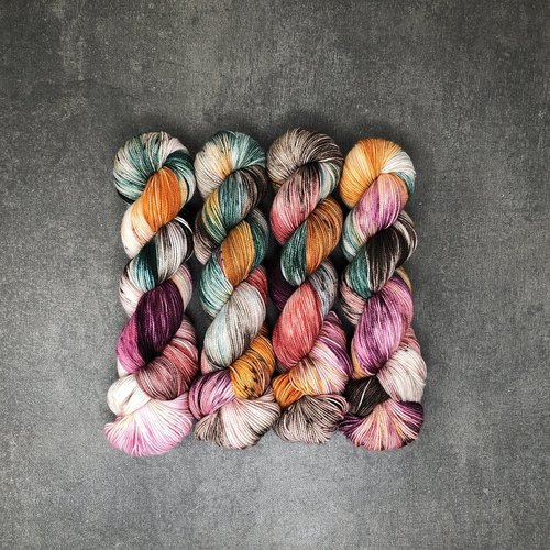 Less Traveled Yarns Less Traveled Sock Reds/Oranges/Yellows Less Traveled Yarns Less Traveled Sock Reds/Oranges/Yellows