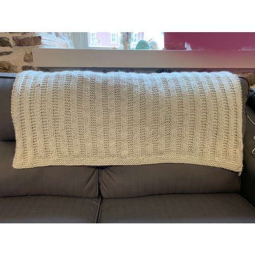 Purls of Wisdom Garter Rib Baby Blanket Kit (Chunky) Purls of Wisdom Garter Rib Baby Blanket Kit (Chunky)