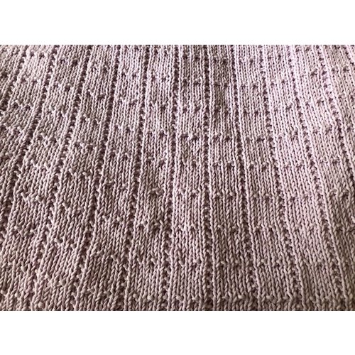Purls of Wisdom Simple Lines Baby Blanket Kit Purls of Wisdom Simple Lines Baby Blanket Kit