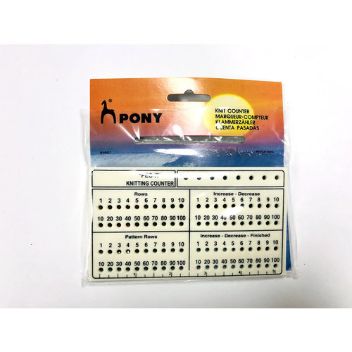 "Peg it" Knitting Counter "Peg it" Knitting Counter