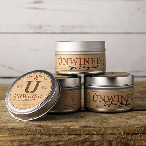 Unwined Candles Unwined Candle Travel Tin Unwined Candles Unwined Candle Travel Tin