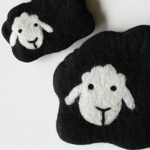 Frabjous Fibers Mama and Baby Sheep Notions Bag Frabjous Fibers Mama and Baby Sheep Notions Bag