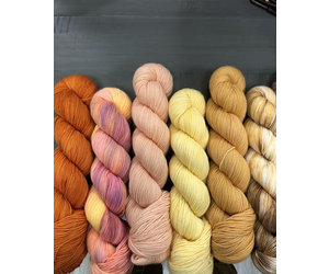 Fluffy Fingering Merino Yarn