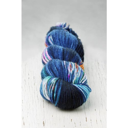 Hedgehog Fibres Hedgehog Twist Sock Dark Multi - Hedgehog Fibres Hedgehog Twist Sock Dark Multi -